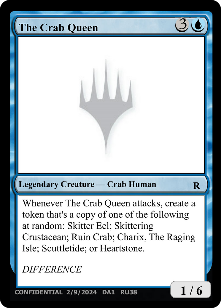 The Crab Queen [Mystery Booster 2 Playtest Cards] | Pegasus Games WI