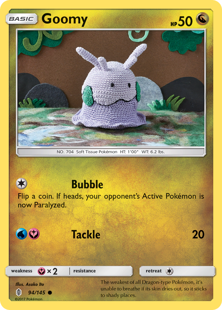 Goomy (94/145) [Sun & Moon: Guardians Rising] | Pegasus Games WI