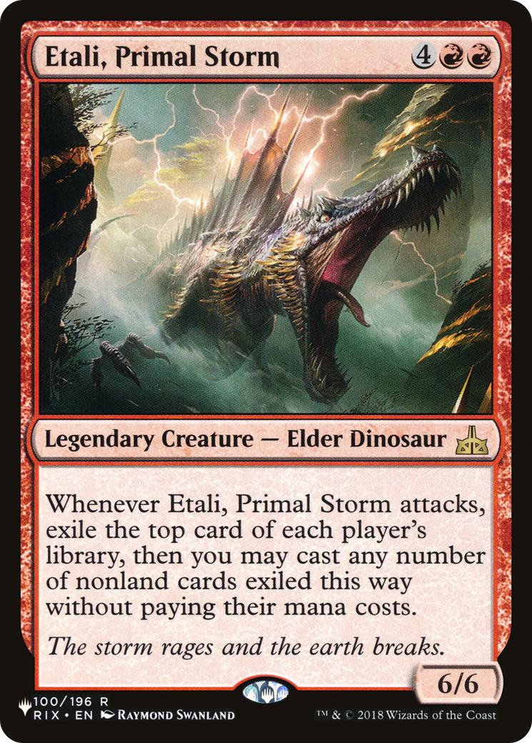 Etali, Primal Storm [The List] | Pegasus Games WI