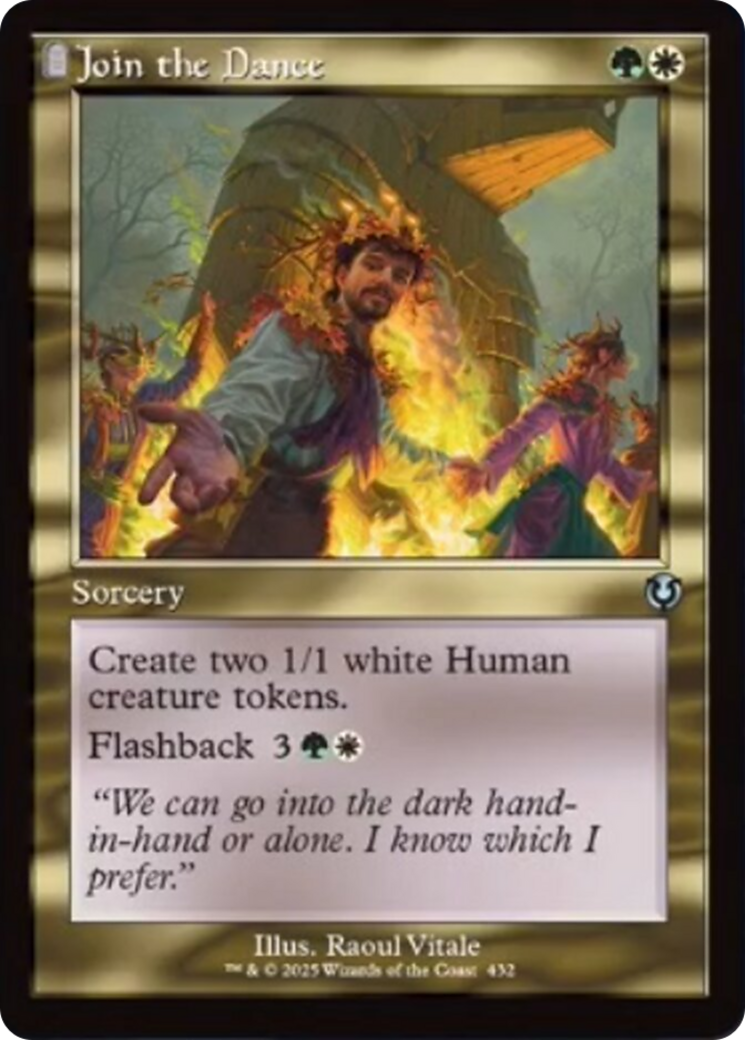 Join the Dance (Retro Frame) [Innistrad Remastered] | Pegasus Games WI
