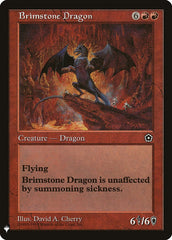 Brimstone Dragon [Mystery Booster] | Pegasus Games WI