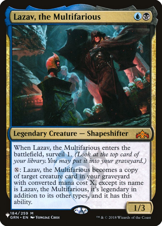 Lazav, the Multifarious [The List] | Pegasus Games WI