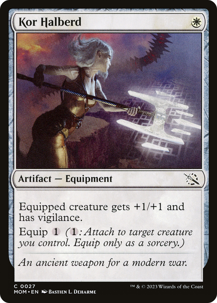 Kor Halberd [March of the Machine] | Pegasus Games WI
