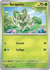 Sprigatito (013/198) (Paldea Collection) [Scarlet & Violet: Base Set] | Pegasus Games WI