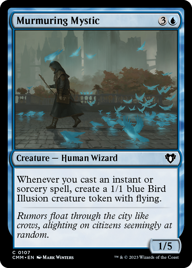 Murmuring Mystic [Commander Masters] | Pegasus Games WI