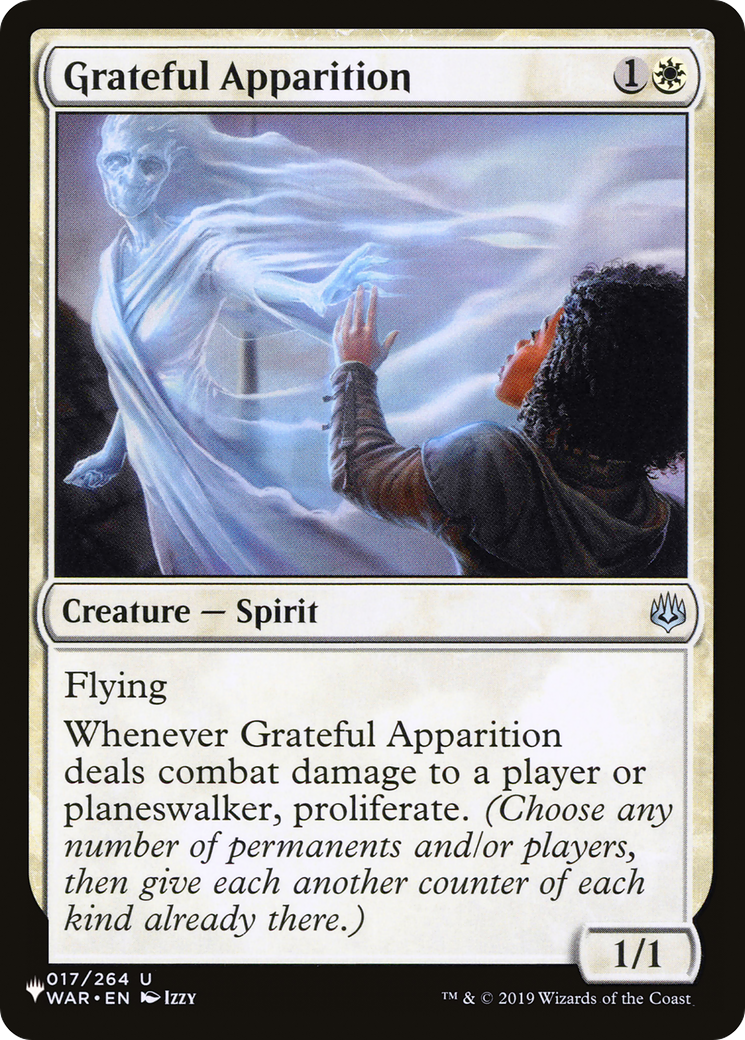 Grateful Apparition [The List Reprints] | Pegasus Games WI