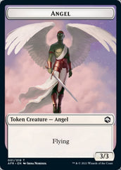 Wolf // Angel Double-Sided Token [Dungeons & Dragons: Adventures in the Forgotten Realms Tokens] | Pegasus Games WI