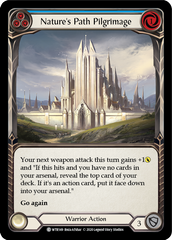 Nature's Path Pilgrimage (Blue) [U-WTR149] (Welcome to Rathe Unlimited)  Unlimited Normal | Pegasus Games WI