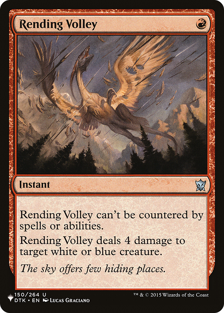 Rending Volley [The List] | Pegasus Games WI