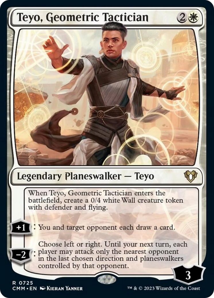 Teyo, Geometric Tactician [Commander Masters] | Pegasus Games WI