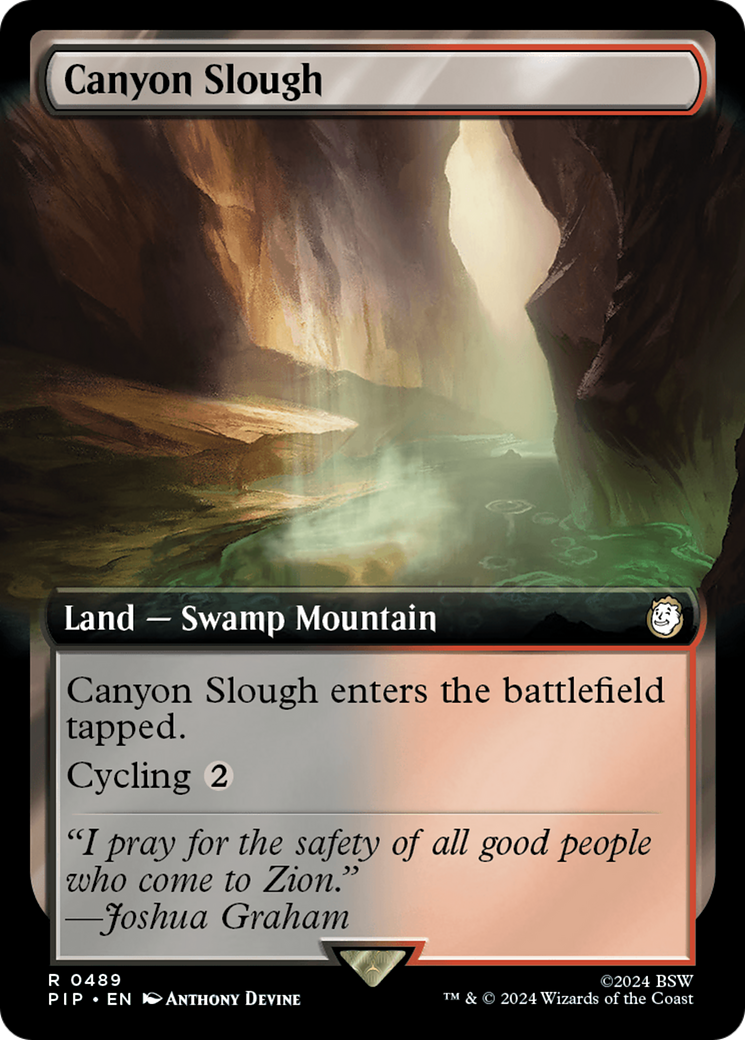 Canyon Slough (Extended Art) [Fallout] | Pegasus Games WI