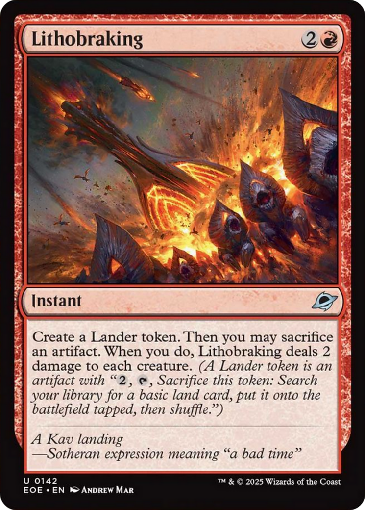 Lithobraking [Edge of Eternities] | Pegasus Games WI