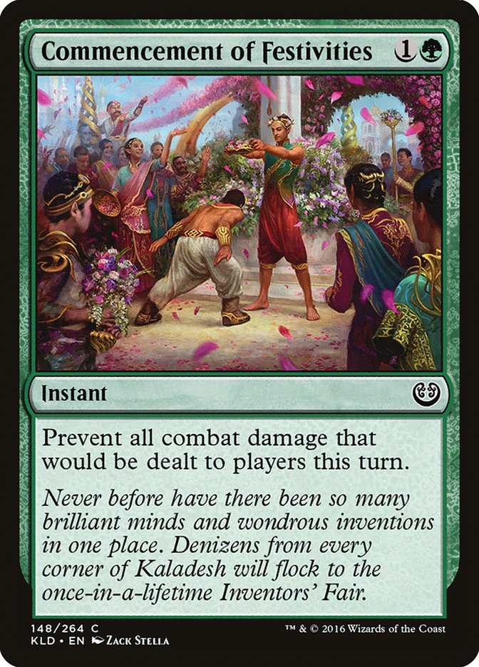 Commencement of Festivities [Kaladesh] | Pegasus Games WI