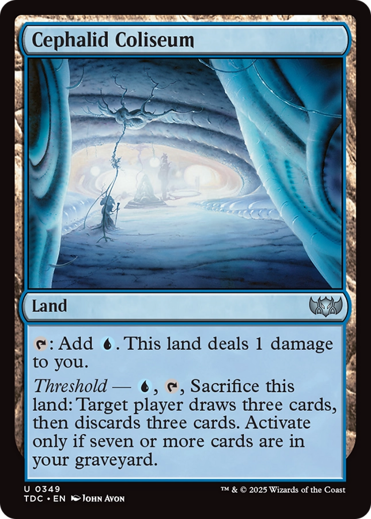 Cephalid Coliseum [Tarkir: Dragonstorm Commander] | Pegasus Games WI