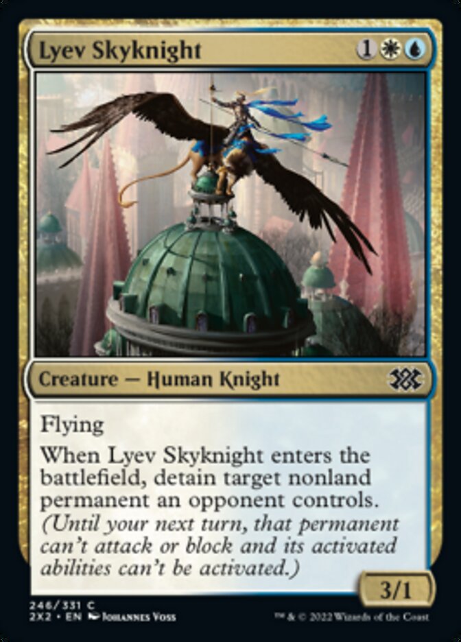 Lyev Skyknight [Double Masters 2022] | Pegasus Games WI