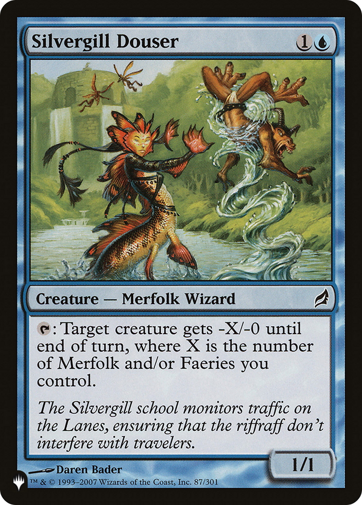 Silvergill Douser [The List] | Pegasus Games WI