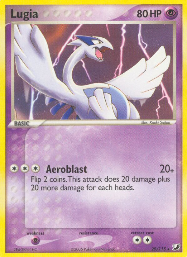 Lugia (29/115) [EX: Unseen Forces] | Pegasus Games WI