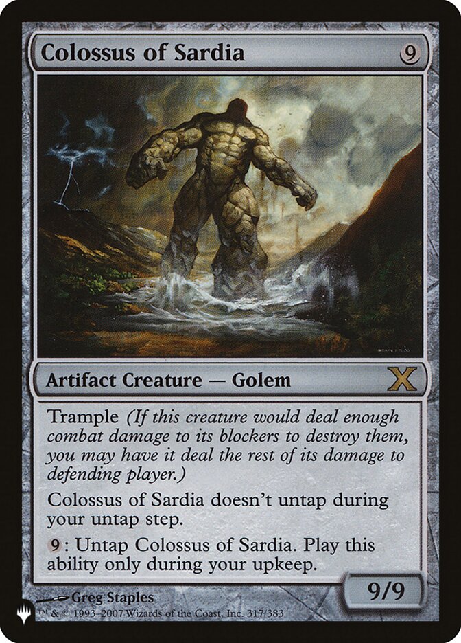 Colossus of Sardia [The List] | Pegasus Games WI