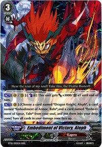 Embodiment of Victory, Aleph (BT01/005EN) [Descent of the King of Knights] | Pegasus Games WI