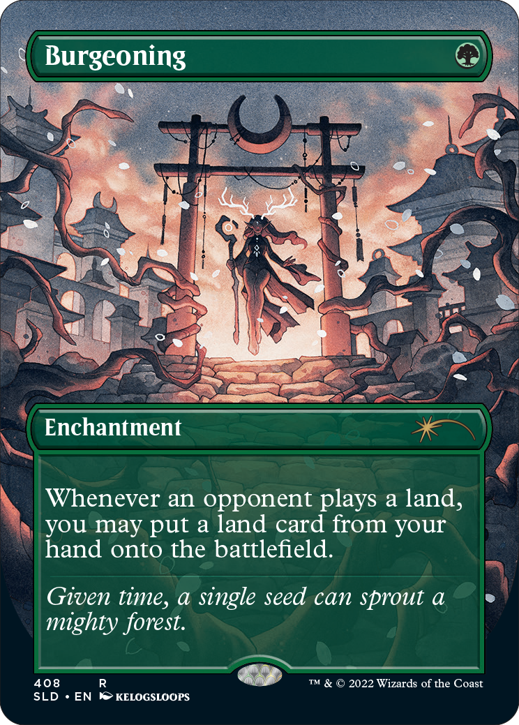 Burgeoning (Borderless) [Secret Lair Drop Series] | Pegasus Games WI