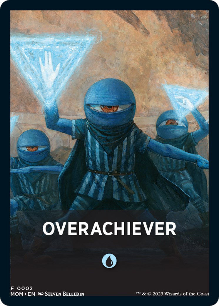 Overachiever Theme Card [March of the Machine Tokens] | Pegasus Games WI