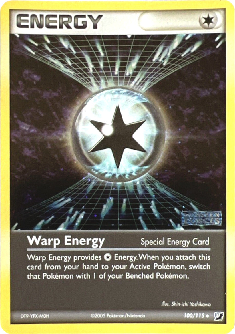 Warp Energy (100/115) (Stamped) [EX: Unseen Forces] | Pegasus Games WI