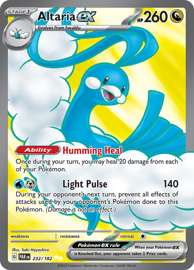 Altaria ex (232/182) [Scarlet & Violet: Paradox Rift] | Pegasus Games WI