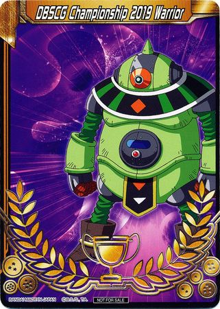 DBSCG Championship 2019 Warrior (Merit Card) - Universe 3 "Mosco" (3) [Tournament Promotion Cards] | Pegasus Games WI