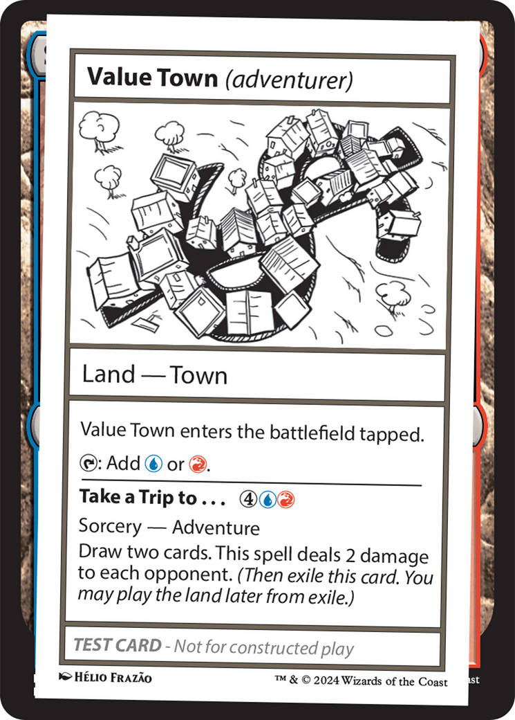 Value Town (adventurer) [Mystery Booster 2 Playtest Cards] | Pegasus Games WI