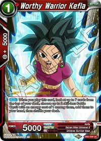 Worthy Warrior Kefla (Divine Multiverse Draft Tournament) (DB2-009) [Tournament Promotion Cards] | Pegasus Games WI