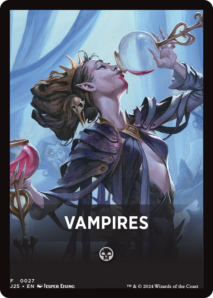 Vampires Theme Card [Foundations Jumpstart Front Cards] | Pegasus Games WI