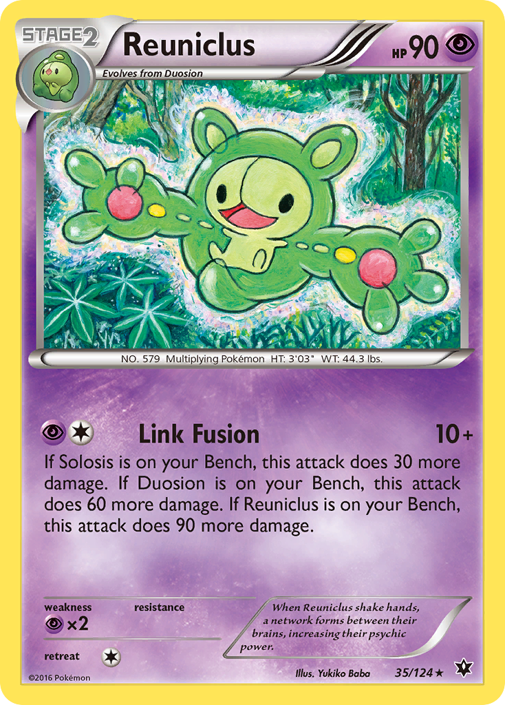 Reuniclus (35/124) [XY: Fates Collide] | Pegasus Games WI