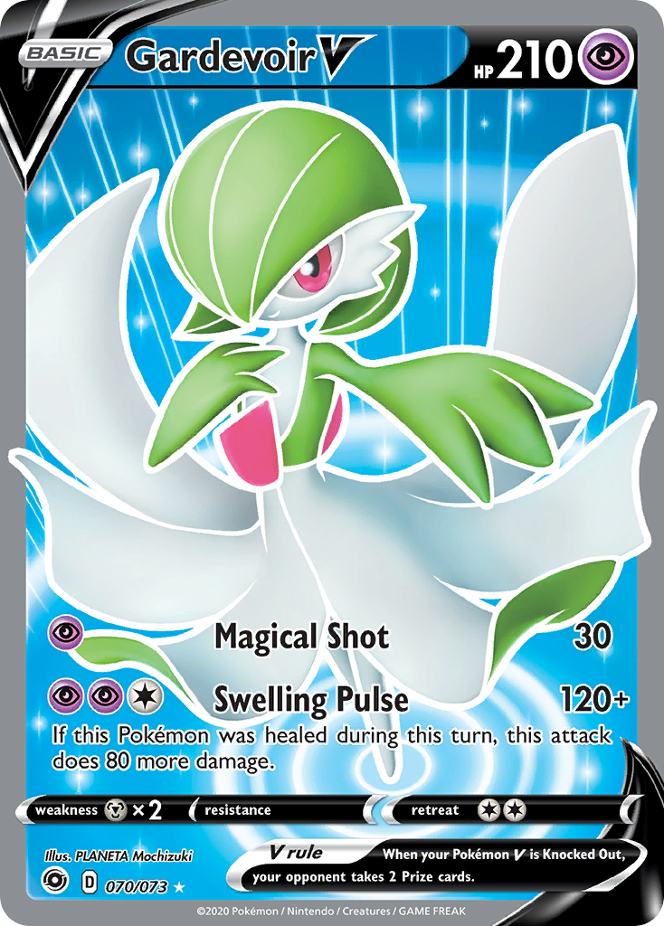 Gardevoir V (070/073) [Sword & Shield: Champion's Path] | Pegasus Games WI