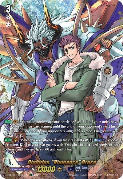 Diabolos, "Viamance" Bruce (D-BT09/DSR01EN) [Dragontree Invasion] | Pegasus Games WI