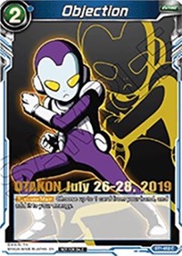 Objection (OTAKON 2019) (BT1-052_PR) [Promotion Cards] | Pegasus Games WI