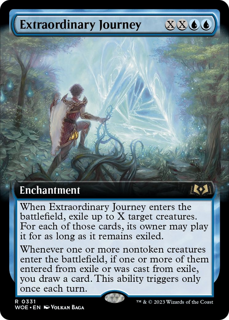 Extraordinary Journey (Extended Art) [Wilds of Eldraine] | Pegasus Games WI