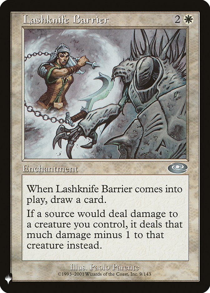 Lashknife Barrier [Mystery Booster] | Pegasus Games WI