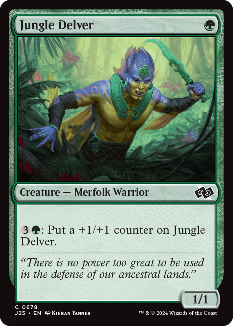 Jungle Delver [Foundations Jumpstart] | Pegasus Games WI