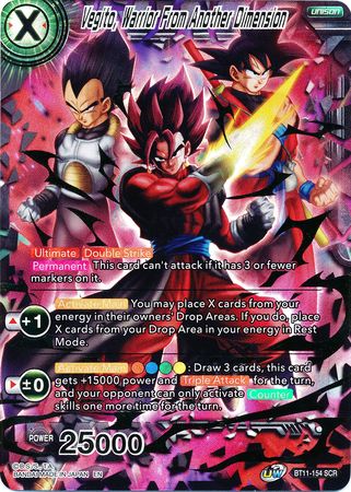 Vegito, Warrior From Another Dimension (BT11-154) [Vermilion Bloodline 2nd Edition] | Pegasus Games WI