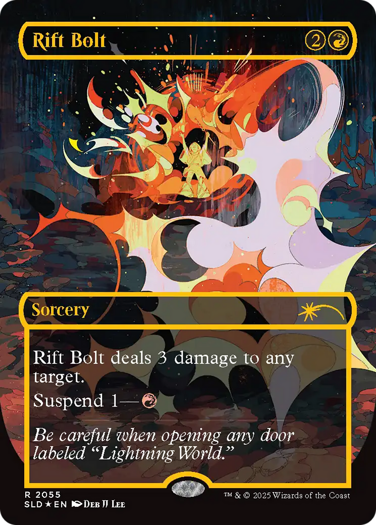 Rift Bolt (2055) (Raised Foil) [Secret Lair Drop Series] | Pegasus Games WI