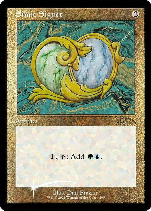 Simic Signet (Retro) (Foil Etched) [Secret Lair Drop Series] | Pegasus Games WI