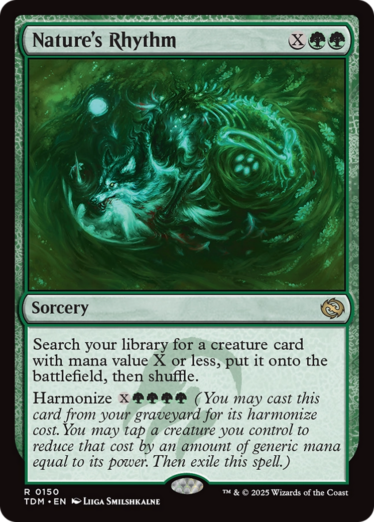 Nature's Rhythm [Tarkir: Dragonstorm] | Pegasus Games WI