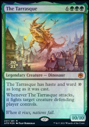 The Tarrasque [Dungeons & Dragons: Adventures in the Forgotten Realms Prerelease Promos] | Pegasus Games WI