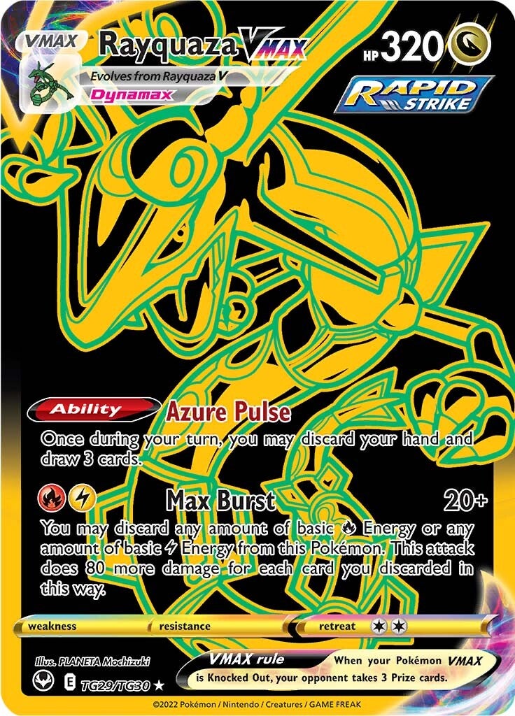 Rayquaza VMAX (TG29/TG30) [Sword & Shield: Silver Tempest] | Pegasus Games WI