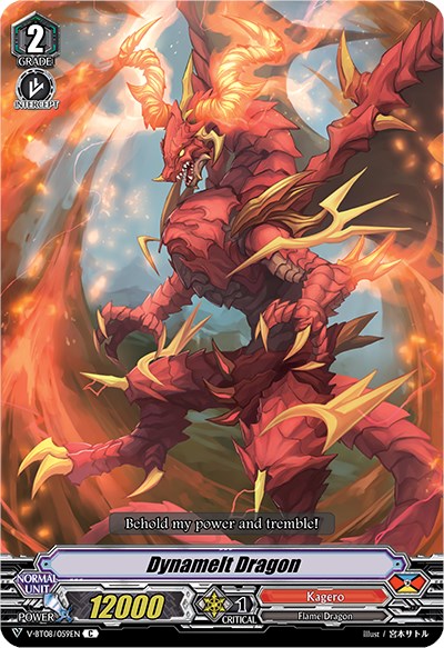 Dynamelt Dragon (V-BT08/059EN C) [Silverdust Blaze] | Pegasus Games WI
