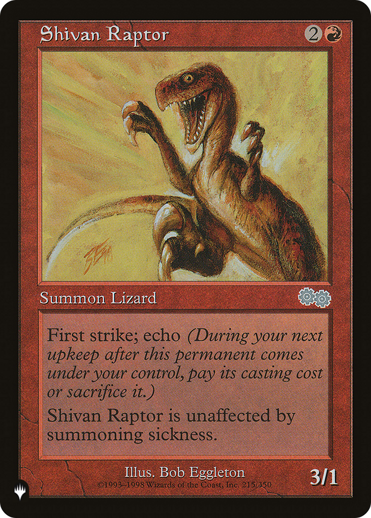 Shivan Raptor [The List] | Pegasus Games WI