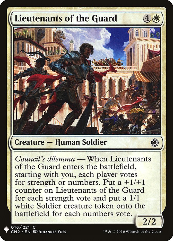 Lieutenants of the Guard [Mystery Booster] | Pegasus Games WI