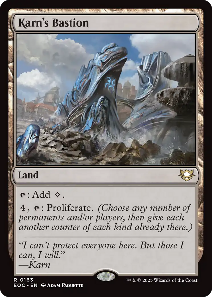 Karn's Bastion [Edge of Eternities Commander] | Pegasus Games WI