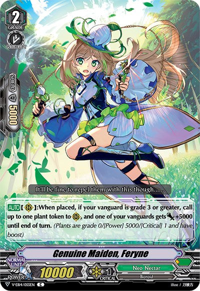 Genuine Maiden, Feryne (V-EB14/055EN) [The Next Stage] | Pegasus Games WI
