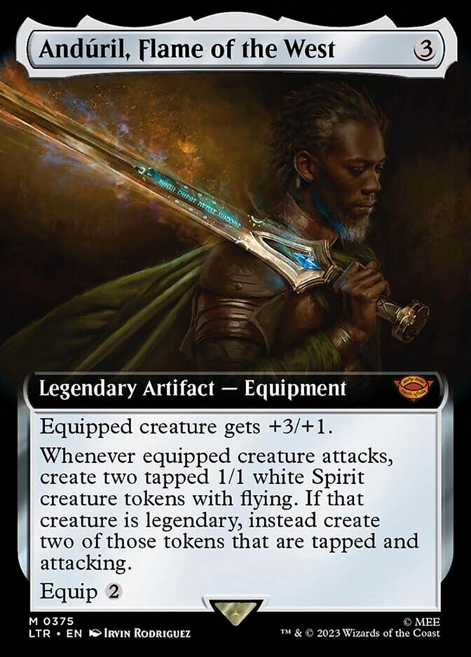 Anduril, Flame of the West (Extended Art) [The Lord of the Rings: Tales of Middle-Earth] | Pegasus Games WI